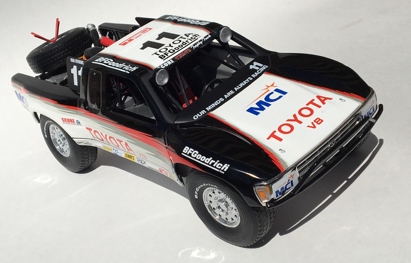 Illustration for article titled LaLD Car Week 2019 - 90’s - 1998 Toyota Trophy Truck 1:18